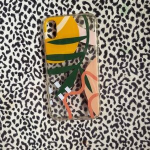 iPhone XR Heyday Clear Flowery Case